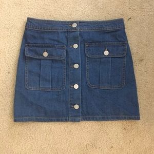Jean skirt